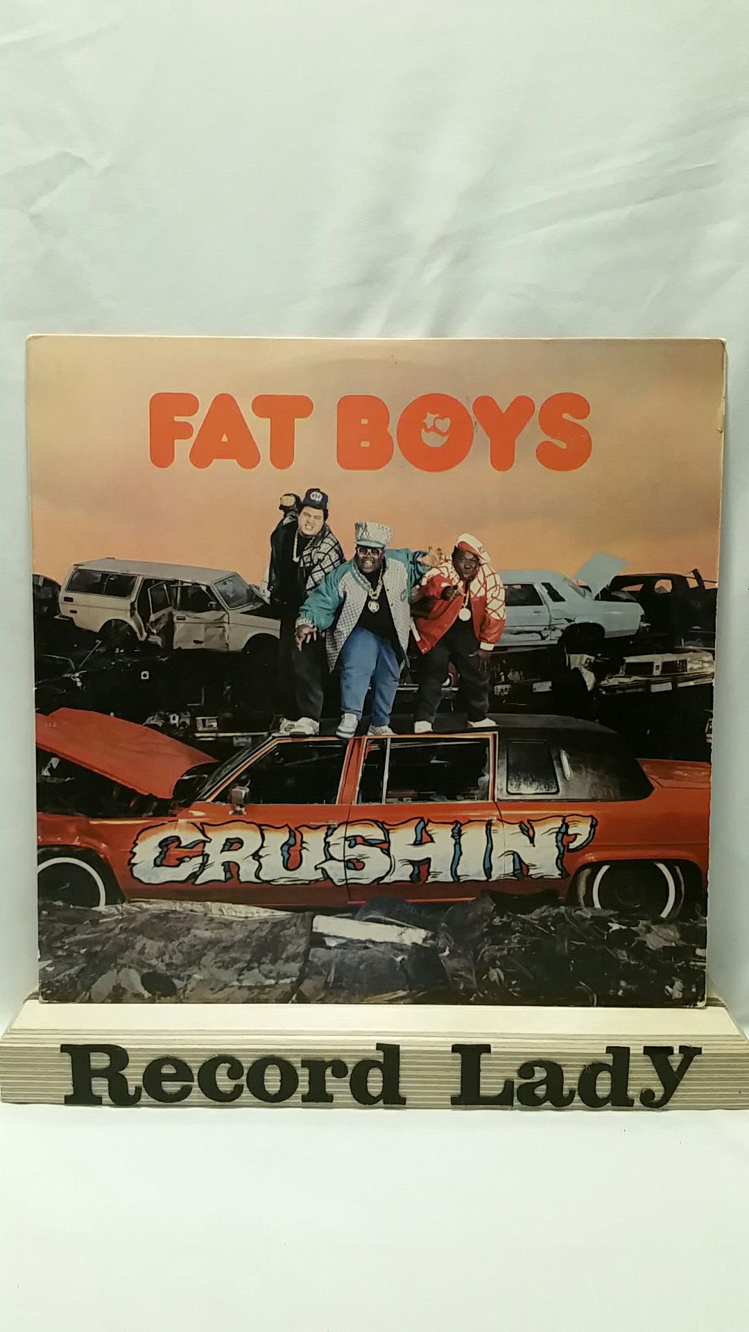 Fat Boys "Crushin'" vinyl record Hip Hop