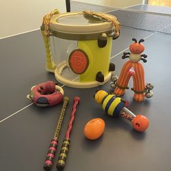Toy Drum and Musical Instruments Set
