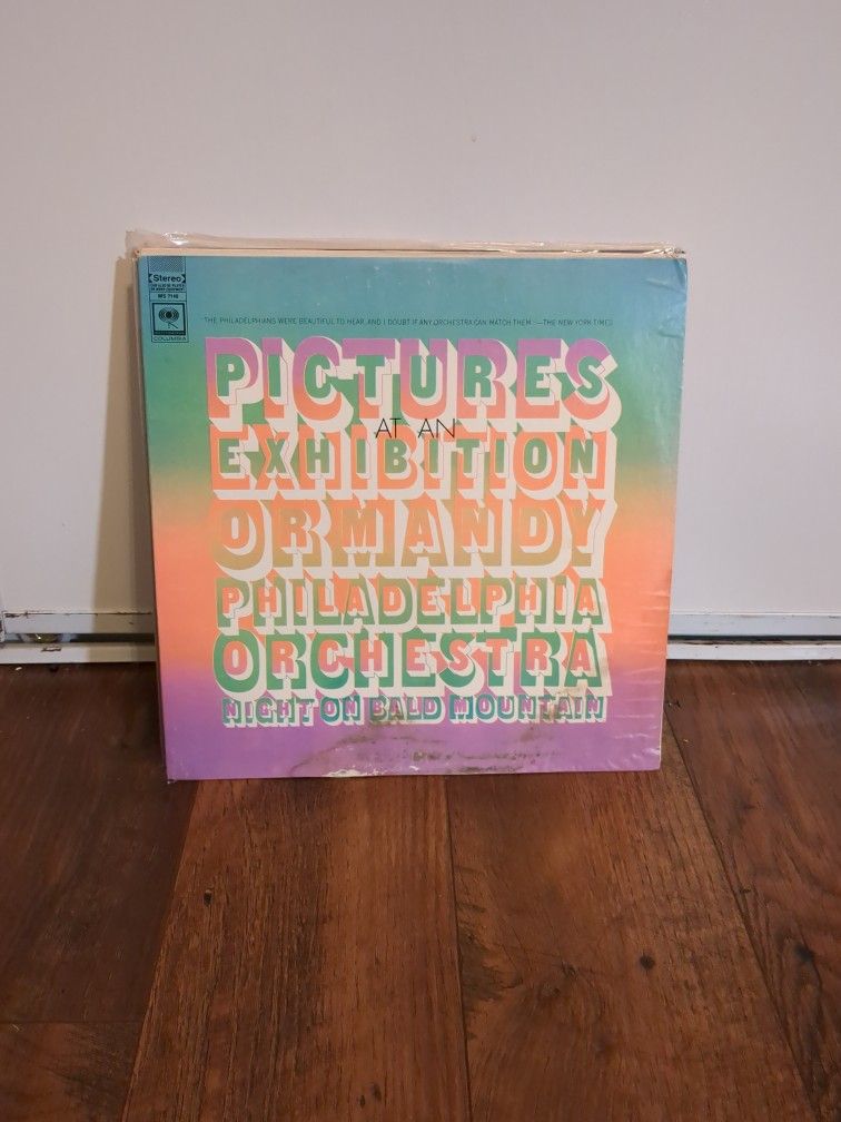Record: Pictures At An Exhibition Normandy Philadelphia Orchestra Night On Band Mountain