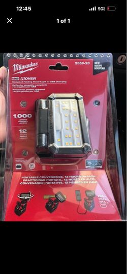 Milwaukee M18 ROVER Compact Folding Flood Light, model 2359-20