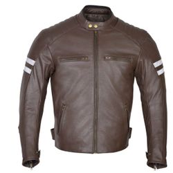 mens leather biker jacket 