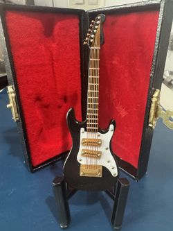 Miniature Collectible Guitar 