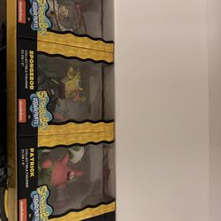 SpongeBob Battle for Bikini Bottom Rehydrated F.U.N. Edition Figurines - SpongeBob, Patrick & Sandy!