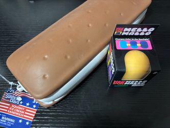 Squishy Toy Bundle – Ice Cream Sandwich & Nee Doh Mello Mallo