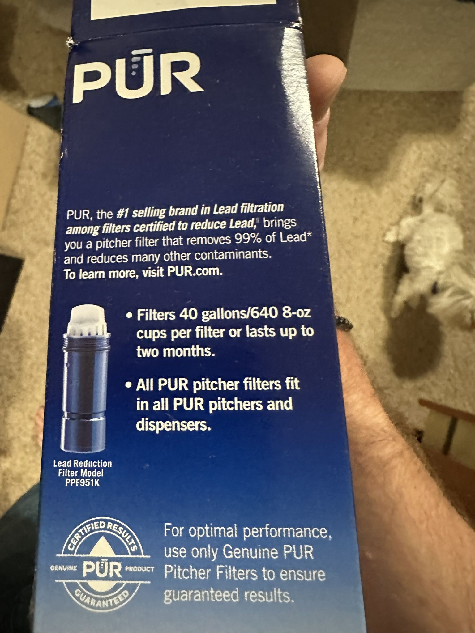 Pur Water Filter
