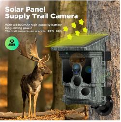 Solar Powered Trail Camera