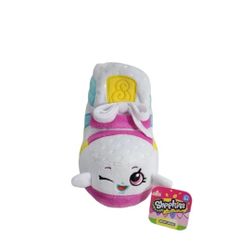 Shopkins Sneaky Wedge Shoe Sneakers Sneaker Plush Stuffed Animal Toy 5½" NWT 