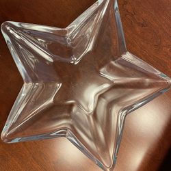 Glass Star Dish