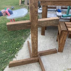 Rustic Wooden Cross ( Just Built )
