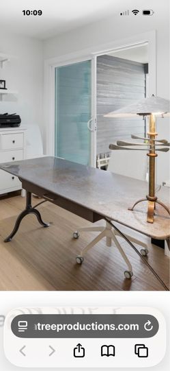 Restoration Hardware Metal Retro Desk