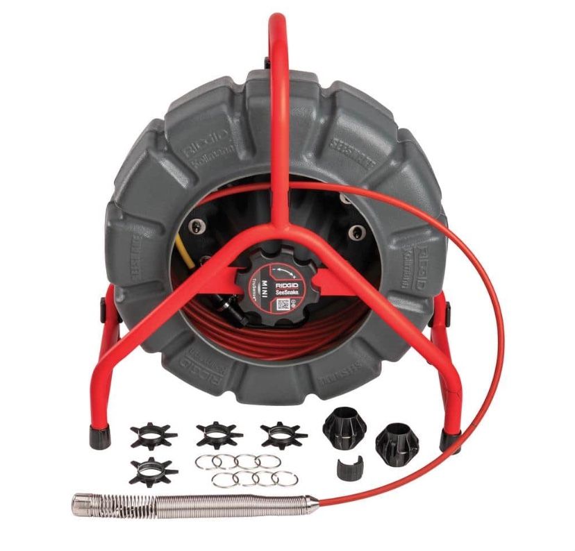 RIDGID 63628 SeeSnake Mini Camera with TruSense, 30mm Self-Leveling HDR 200ft