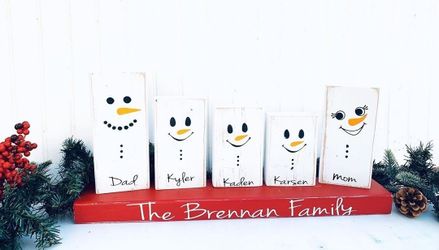 Farmhouse style Wood Christmas Decoration indoor or outdoor rustic style holiday season