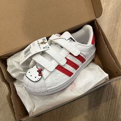Girls Hello Kitty Adidas Shoes 