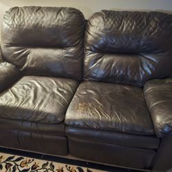 LEATHER COUCH FOR 2