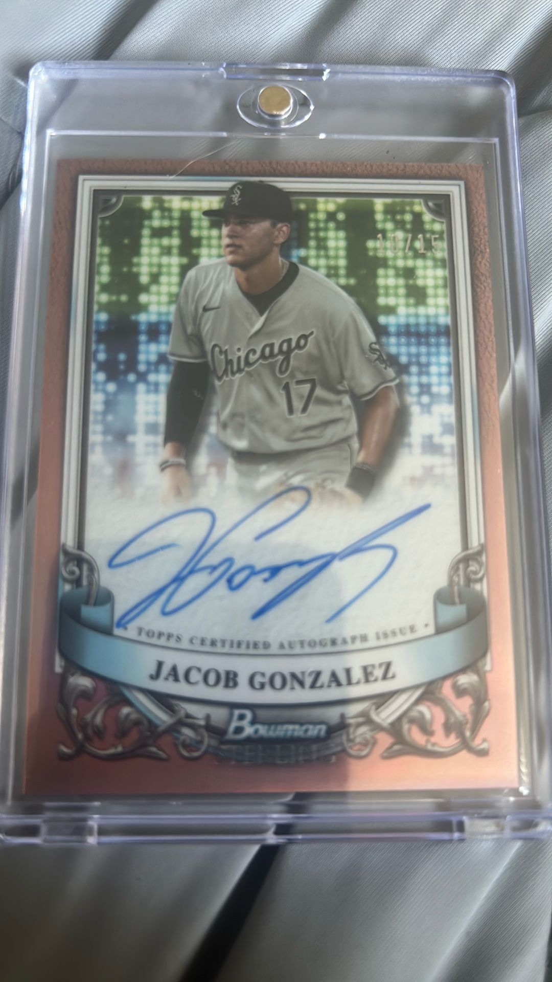 Jacob Gonzalez Bowman Sterling /15