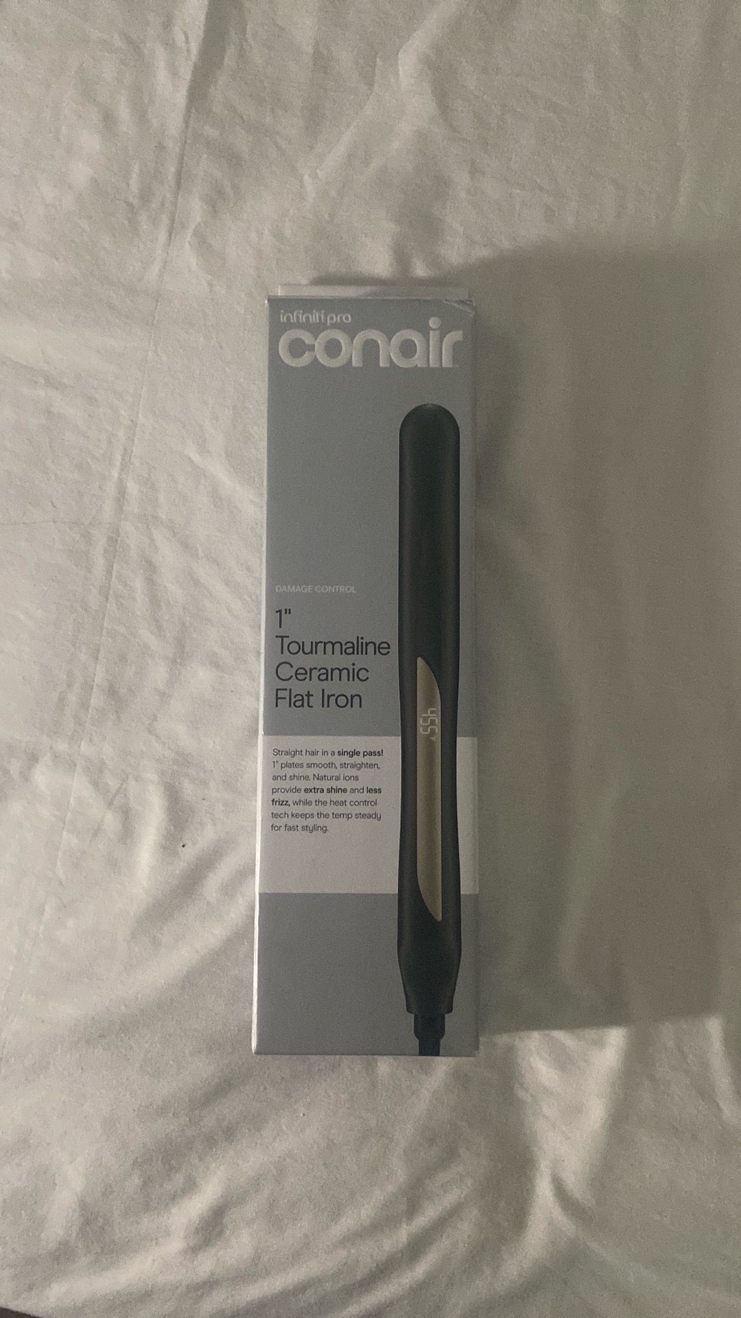 Conair 1” Tourmaline Ceramic Flat Iron