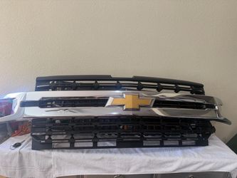 2019-2022 chevy silverado grille