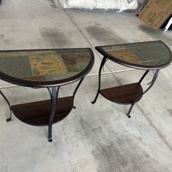 Half Moon End Tables