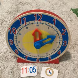 Melissa & Doug Turn & Tell Clock