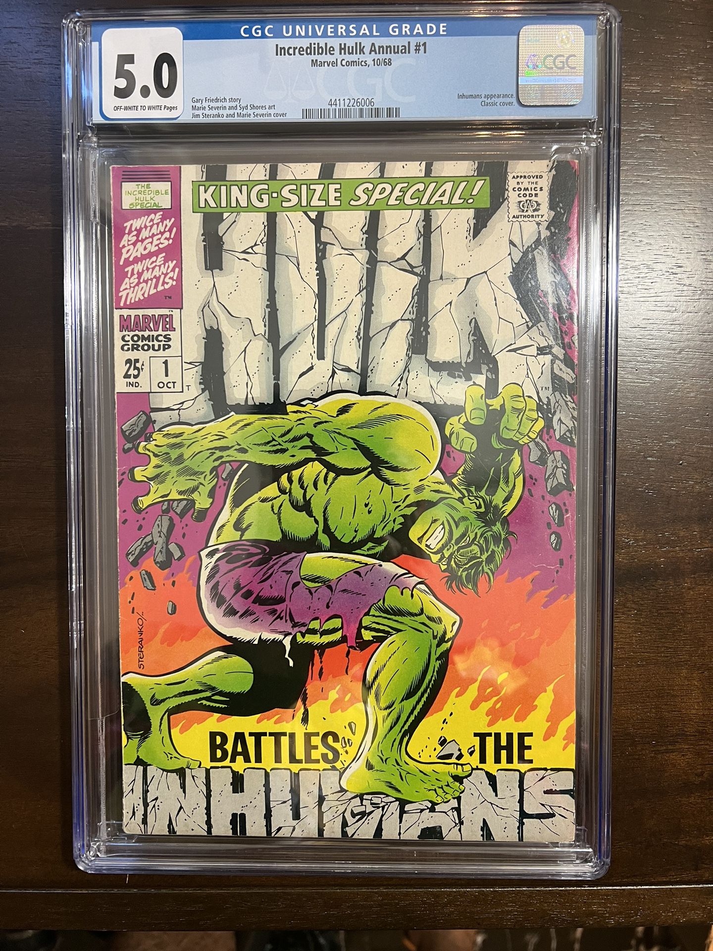 Incredible Hulk Annual 1