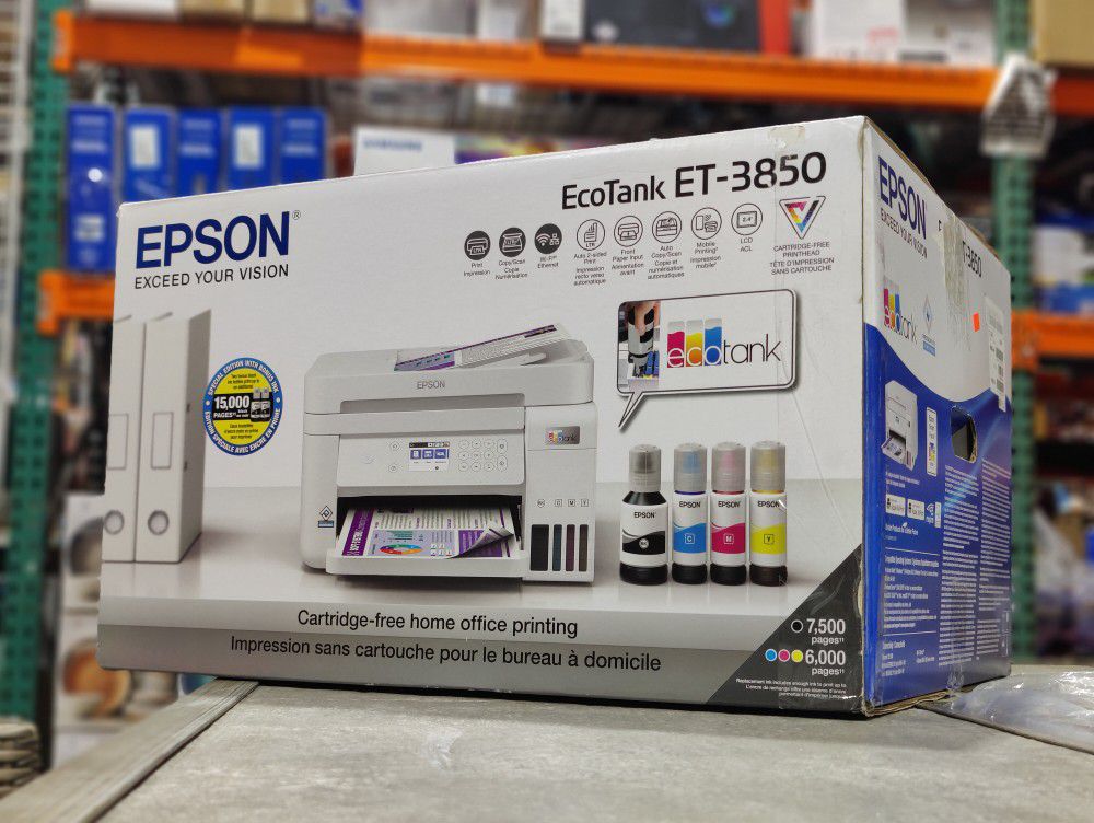 Epson EcoTank Special Edition All-in-One Printer, 3850SE