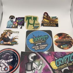 Crypto Comic Various Items New