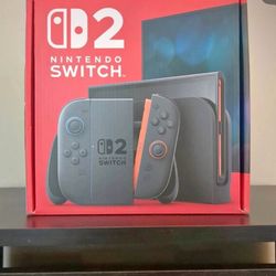 New In Box Nintendo Switch 2 