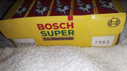 Bosch 7500 or w7dc copper core Spark Plugs
