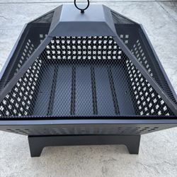 Outdoor Portable Wood Burning Fire-pit 