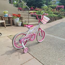 Huffy Bike With Training Wheels (Removable)