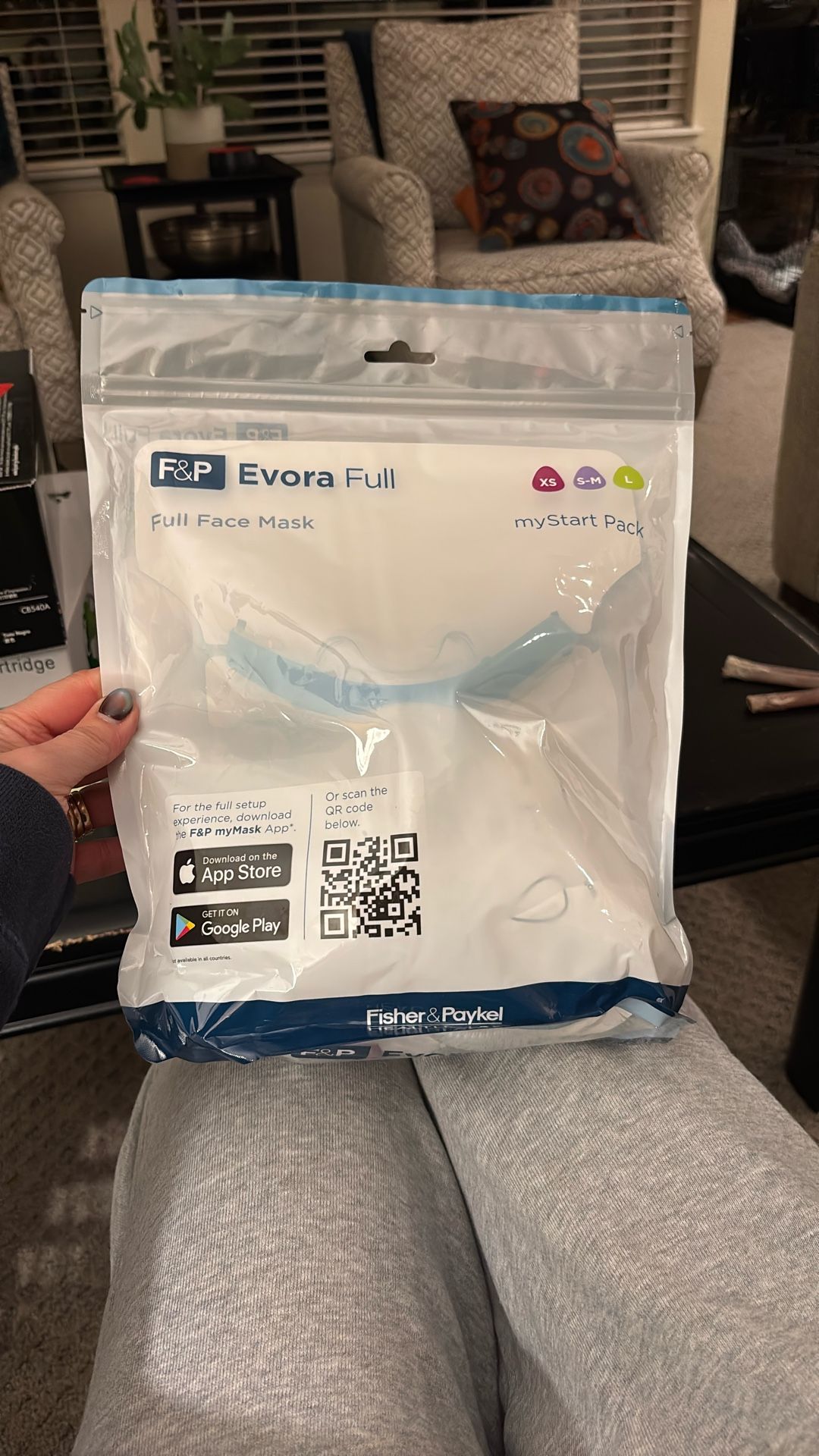 CPAP machine full face mask start pack