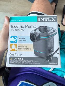 Intex Quick Fill Electric Air Pump