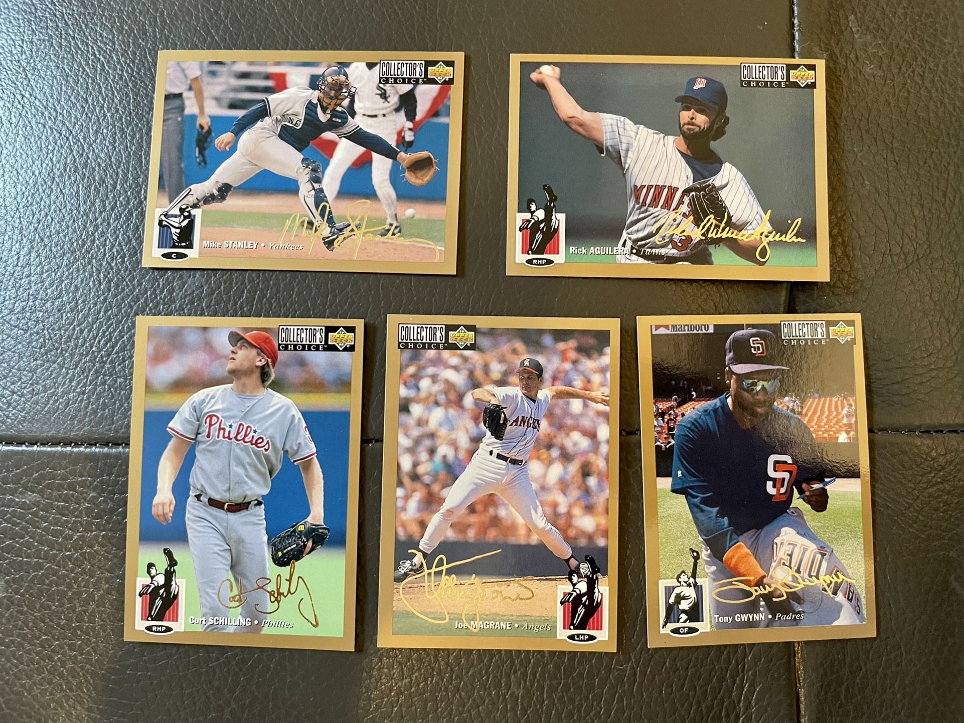 1994 Baseball Cards Lot of 5