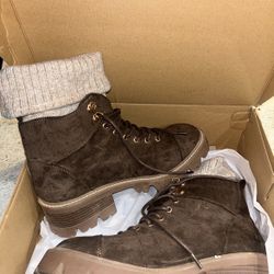 Brown boots