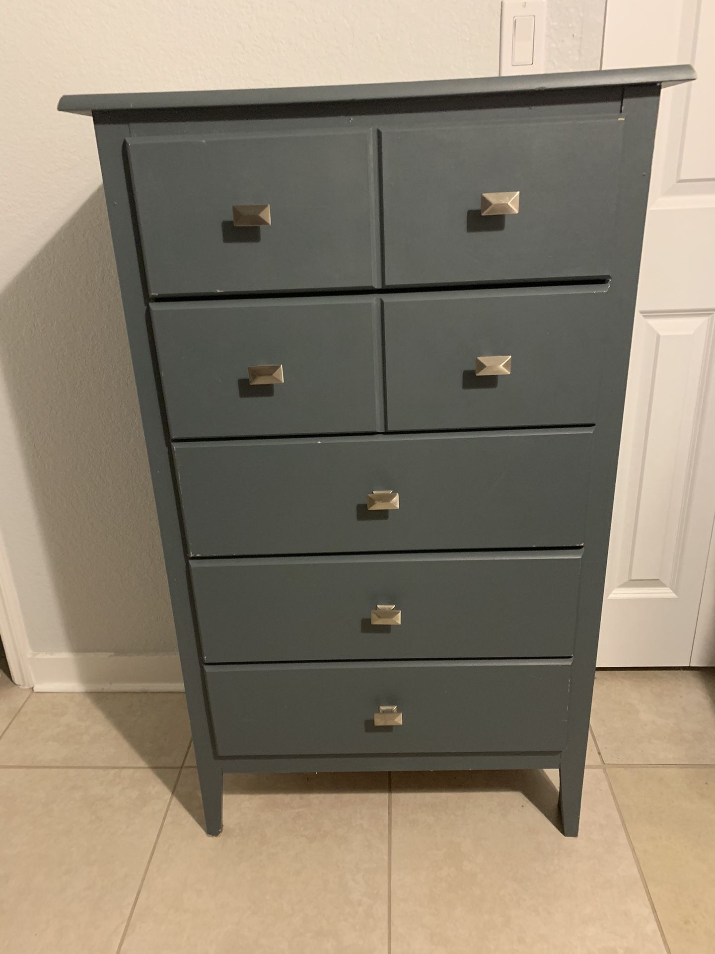 5 Drawer Wood Dresser - $100 OBO