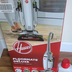 Hoover FloorMate Deluxe Hard Floor Cleaner Machine, Wet Dry Vacuum, FH40160PC, Silver

