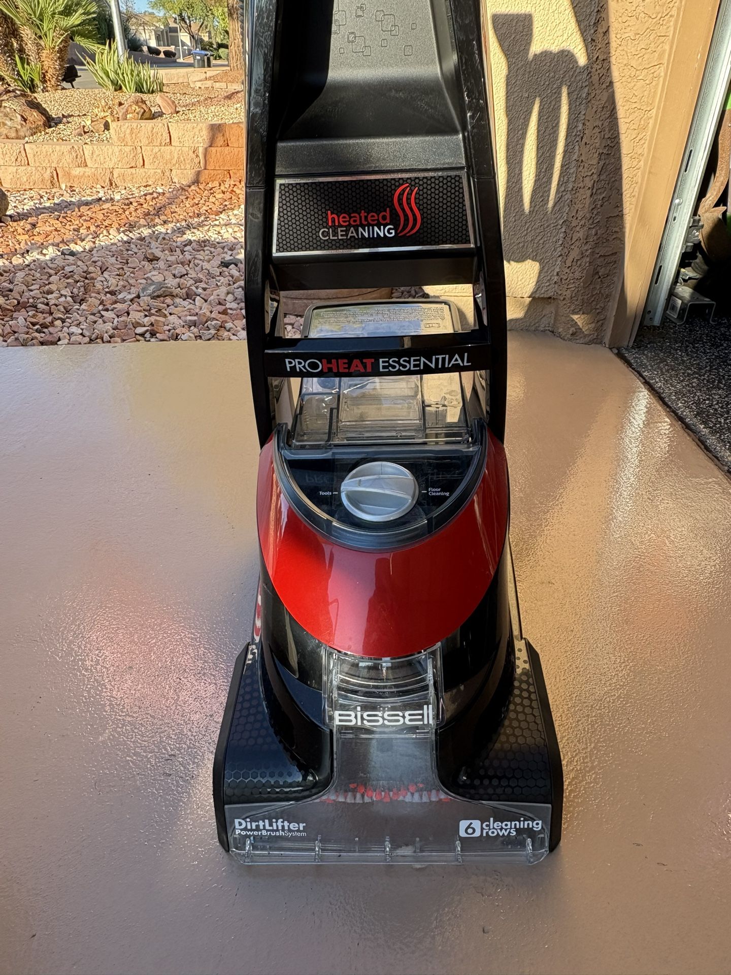 BISSELL ProHeat® Essential Carpet Cleaning System you can easily get out the embedded dirt, stains, allergens*, and odors that vacuums can't