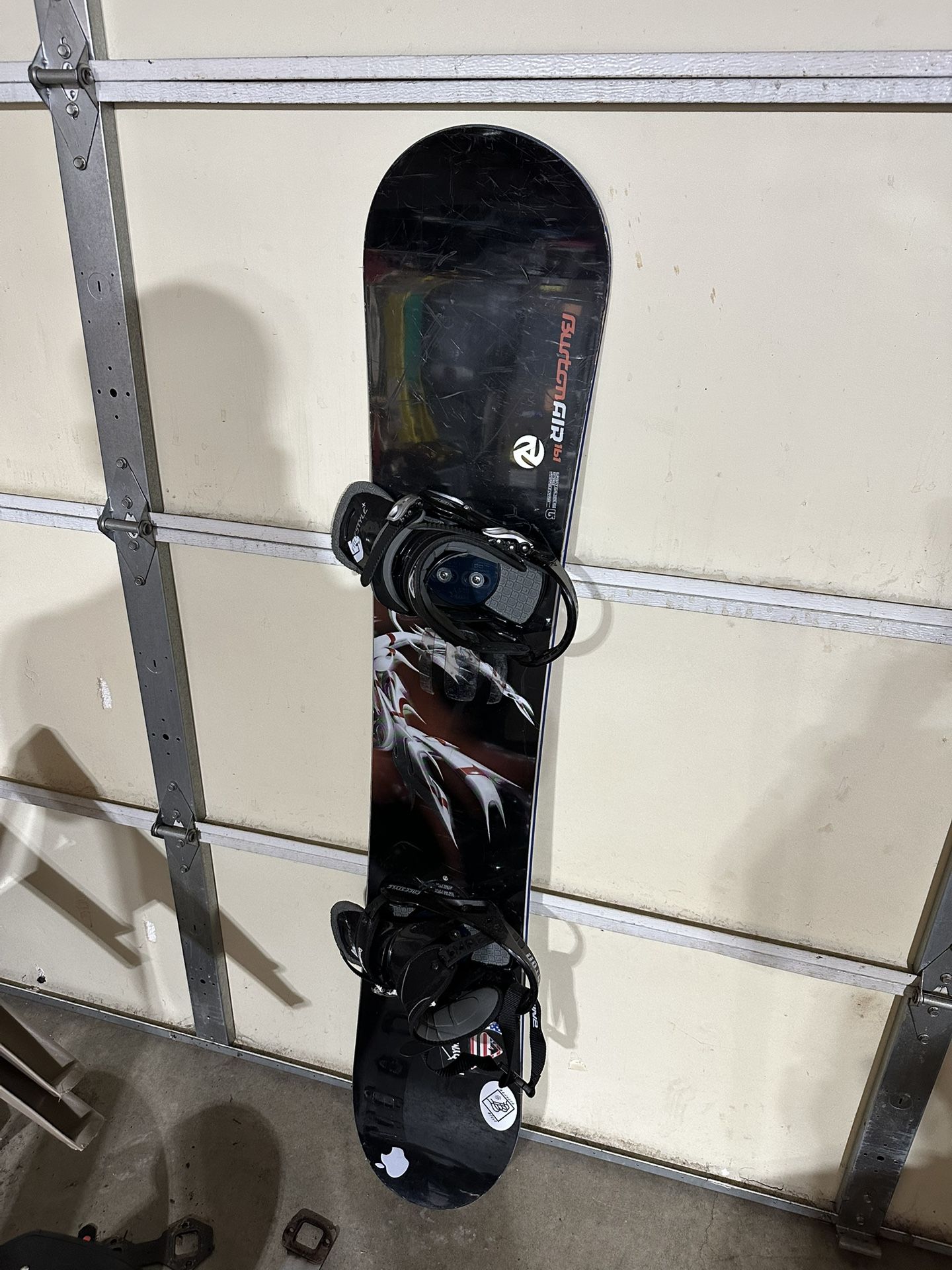 Snowboard and Boots