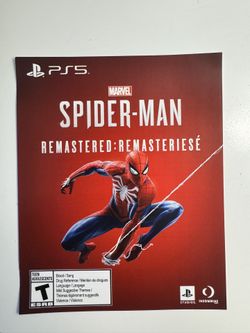 Spider-man PS4/PS5 Game