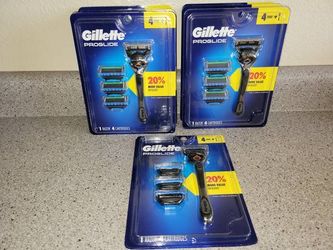Gillette Shaving Razor Products Factory Sealed Still New in Packaging