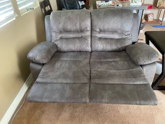 Reclining loveseat.