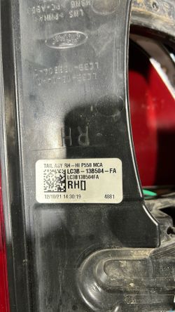 2020-2024 Tail Light