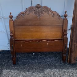 Antique Bedframe, Headboard