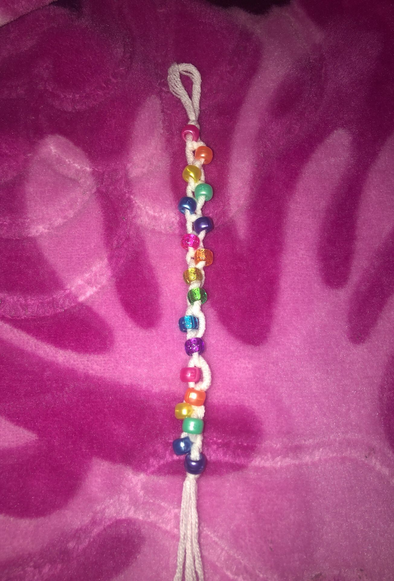 Rainbow keychain/bracelet