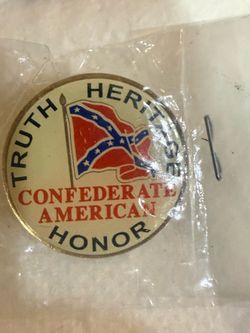 Vintage "Truth Heritage" and "Confederate American Honor"
