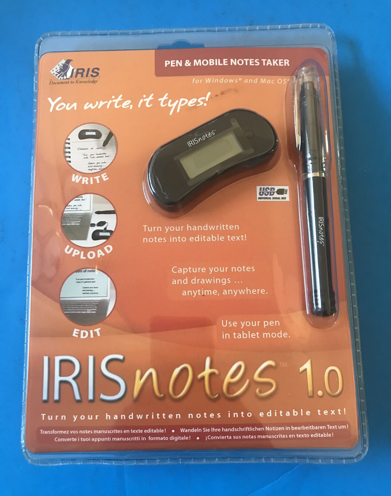 Brand new Iris Inc - Irisnotes 1.0 For Windows and Mac OS