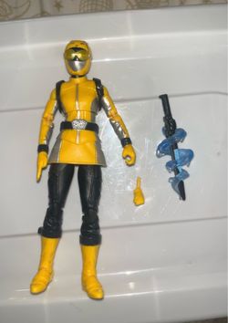 Power Rangers Yellow Ranger loose
