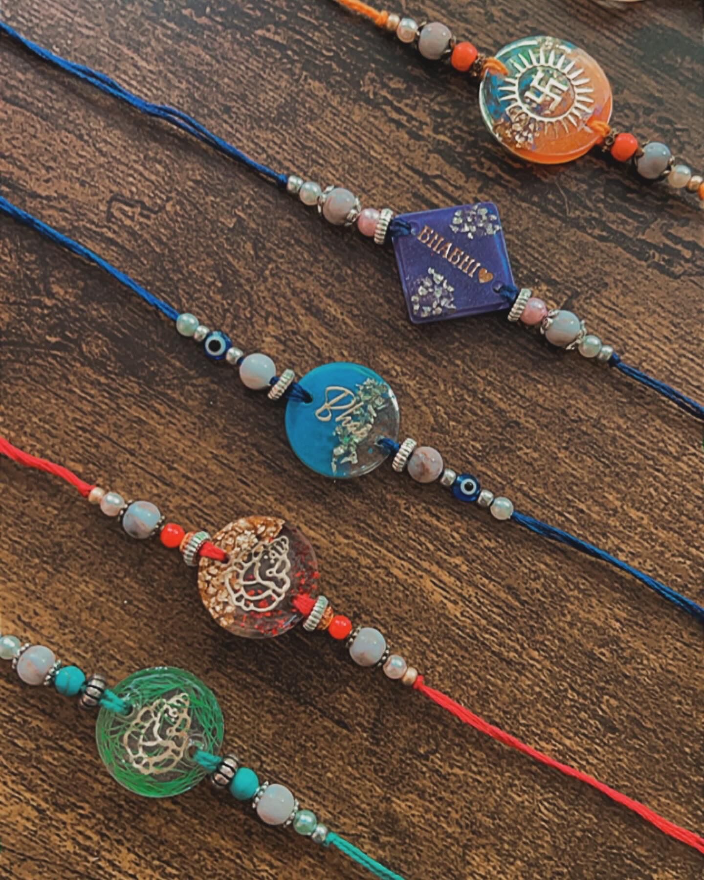 Resin Rakhi