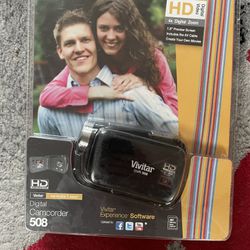 New Vivitar HD Digital Camcorder 508