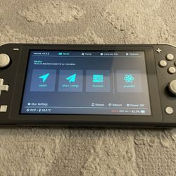 Grey Switch Lite With Chip Installed